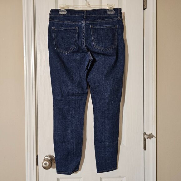 Old Navy Super Skinny Ankle Mid Rise Jeans 30x26 - Picture 2 of 10